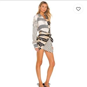 The Kamille Mini Dress in Multi Stripe
L'Academie